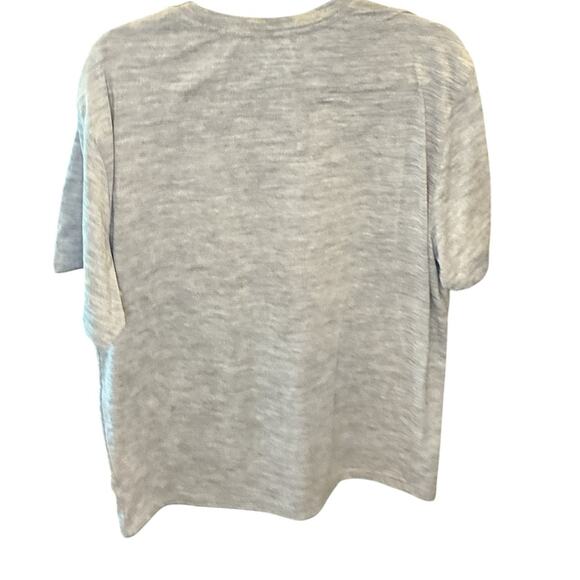 Reebok Men's Large Grey Heather Performance Tee Shirt 🏋️ - Picture 7 of 8